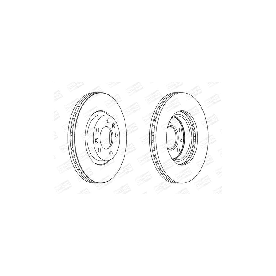 Champion 562126CH Brake Disc