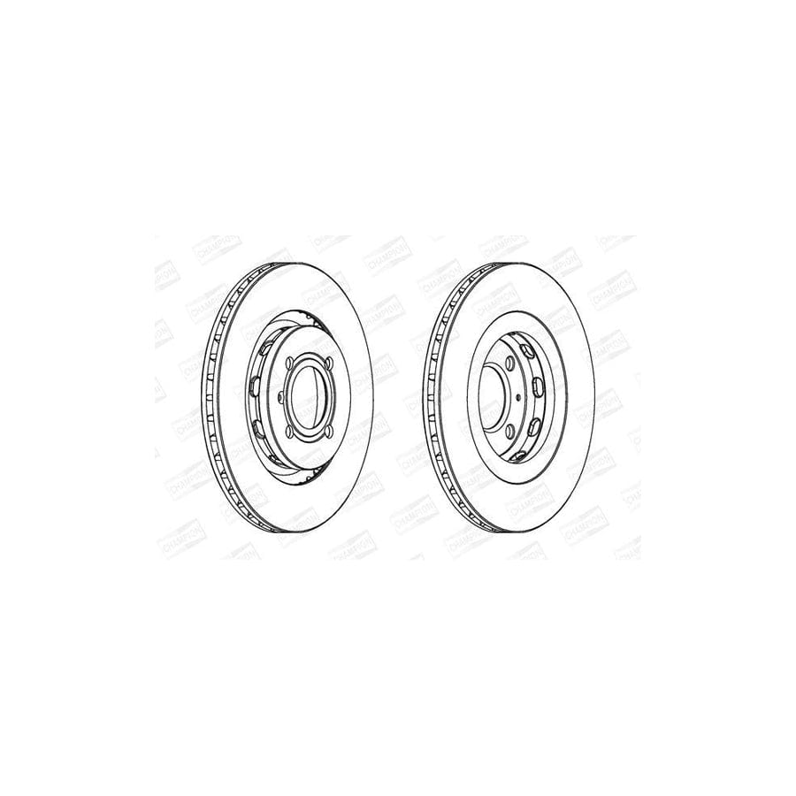 Champion 561608CH Brake Disc