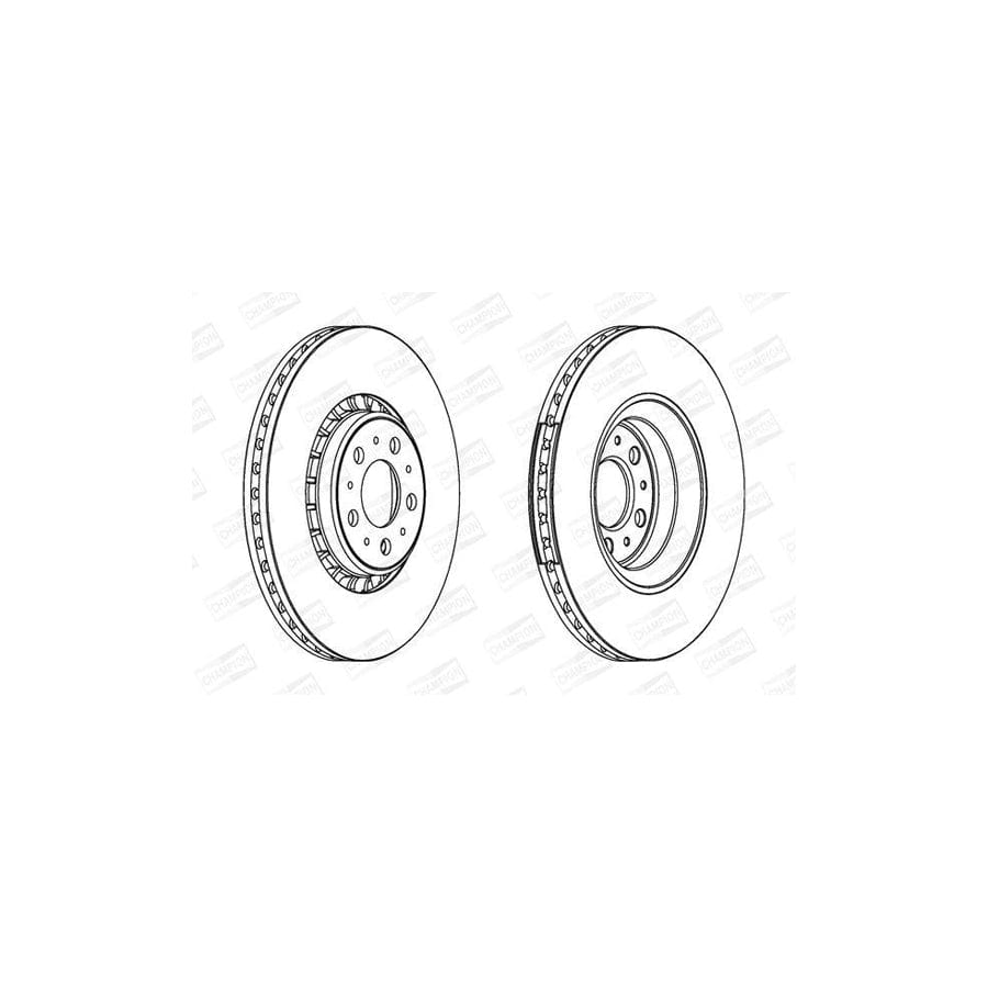 Champion 562217Ch-1 Brake Disc For Volvo Xc90 I (C, 275)