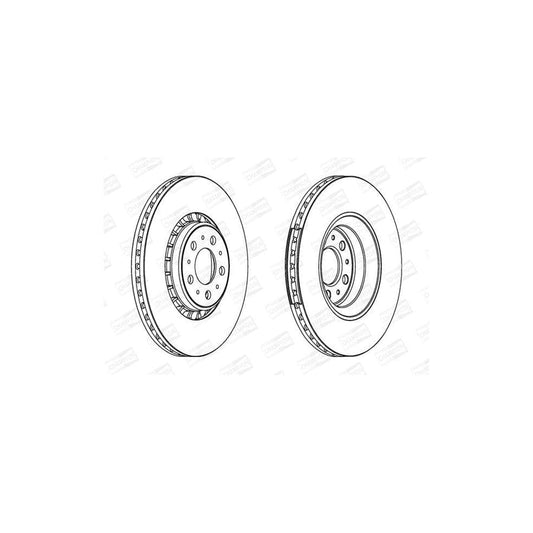 Champion 562217Ch-1 Brake Disc For Volvo Xc90 I (C, 275)