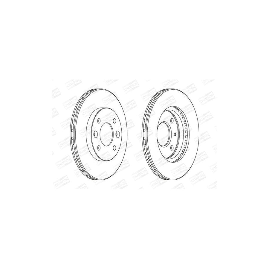 Champion 561336CH Brake Disc