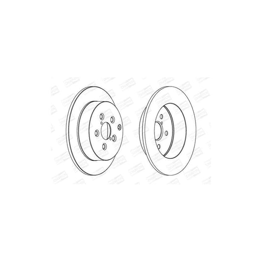 Champion 562418CH Brake Disc For Toyota Avensis