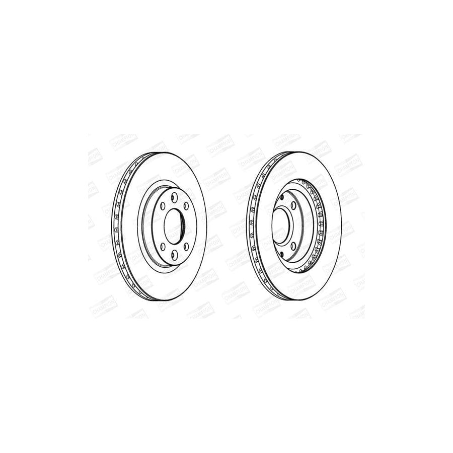 Champion 562960CH Brake Disc