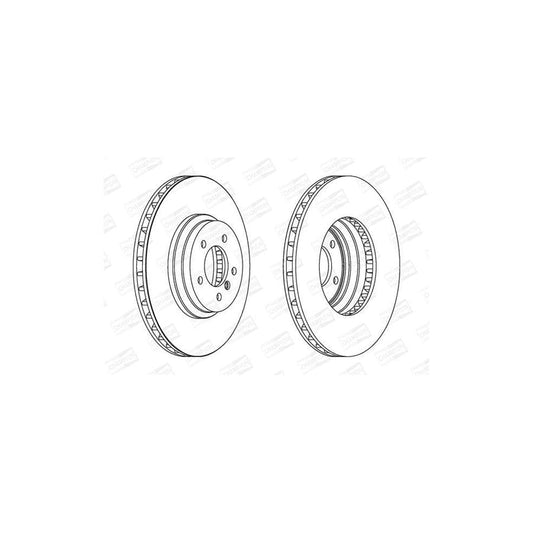 Champion 562519Ch-1 Brake Disc