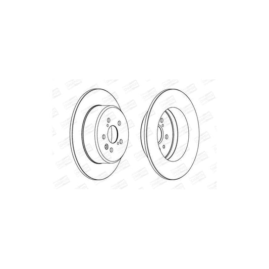 Champion 562639CH Brake Disc For Toyota Avensis