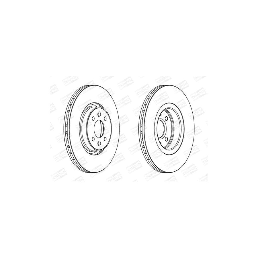Champion 562410CH Brake Disc