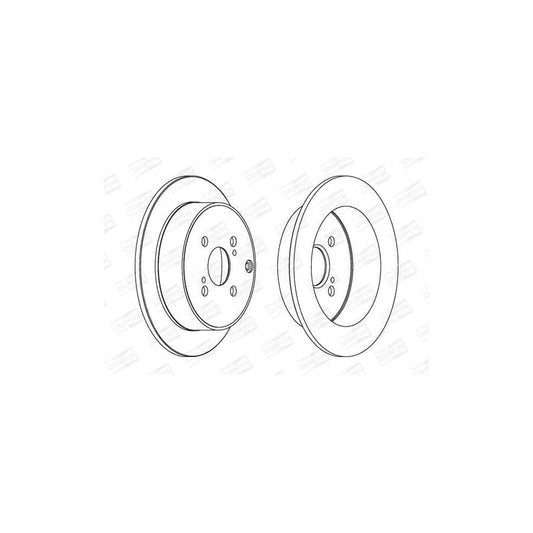 Champion 562431CH Brake Disc For Toyota Corolla