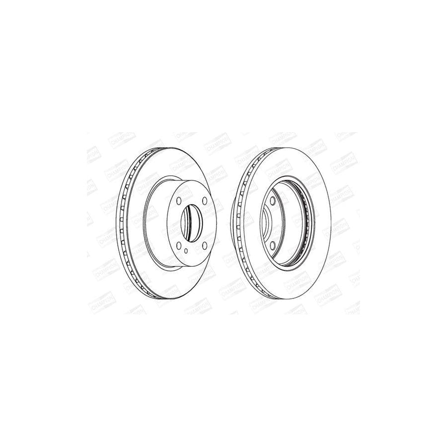 Champion 562539CH Brake Disc