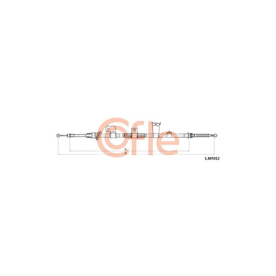 Cofle 92.1.Mt012 Hand Brake Cable For Mitsubishi Outlander Iii Off-Road (Gg, Gf)