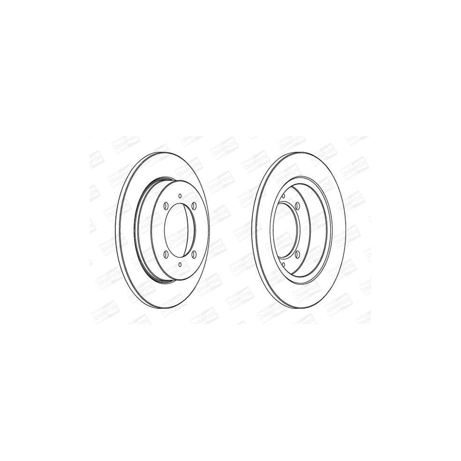 Champion 562059CH Brake Disc