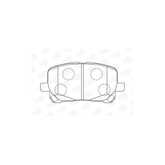 Champion 572546CH Brake Pad Set