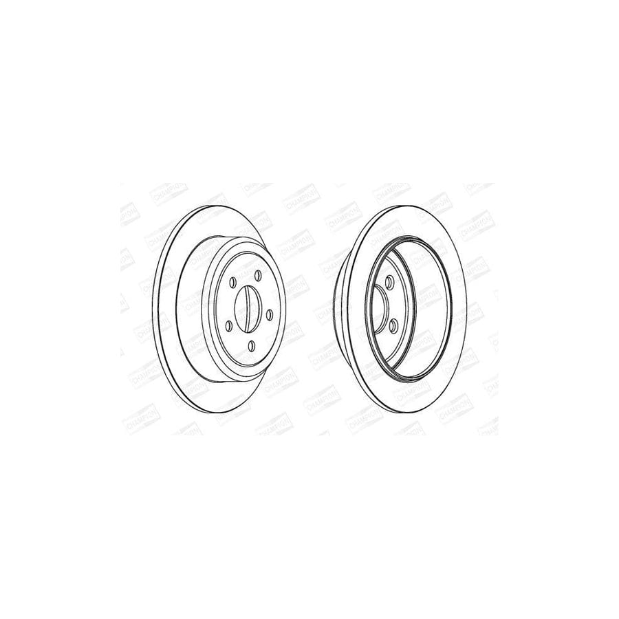 Champion 562917CH Brake Disc