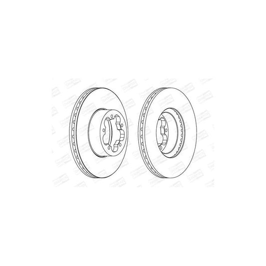 Champion 562540CH Brake Disc For Ford Transit