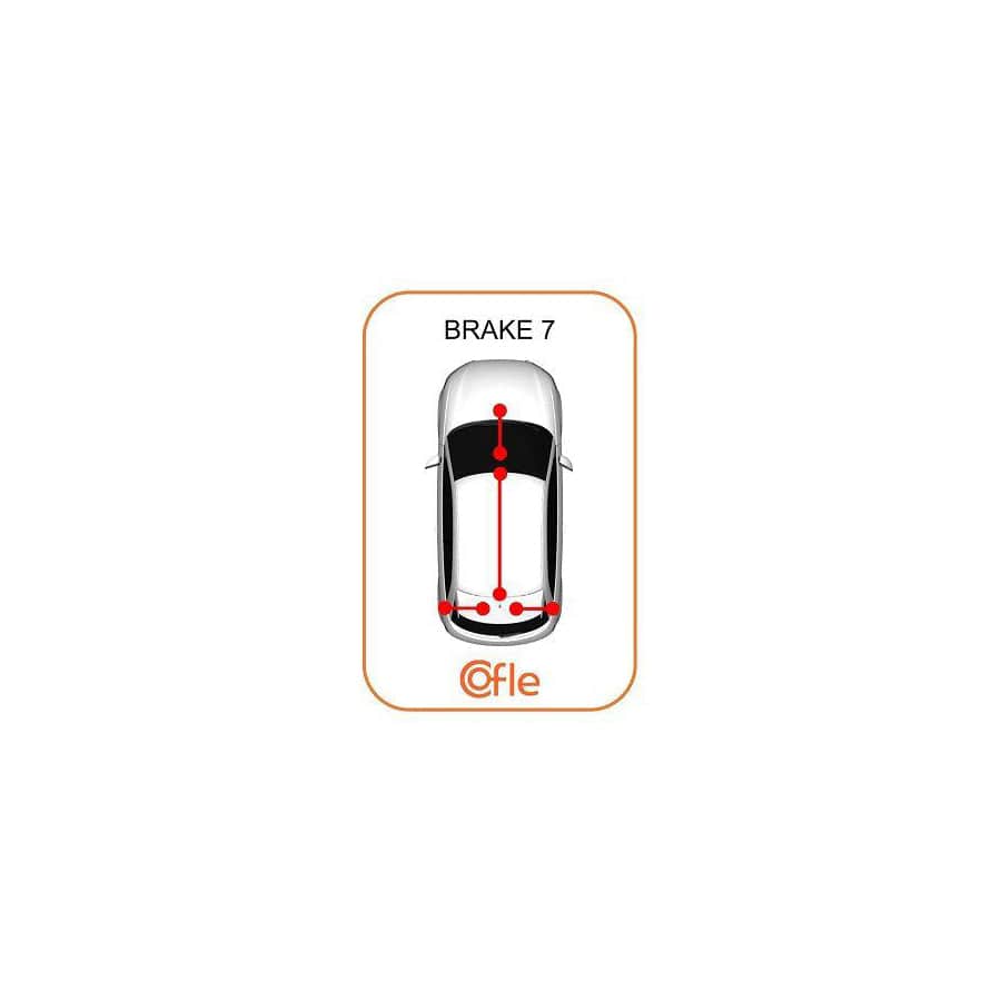 Cofle 92.1.Fo002 Hand Brake Cable