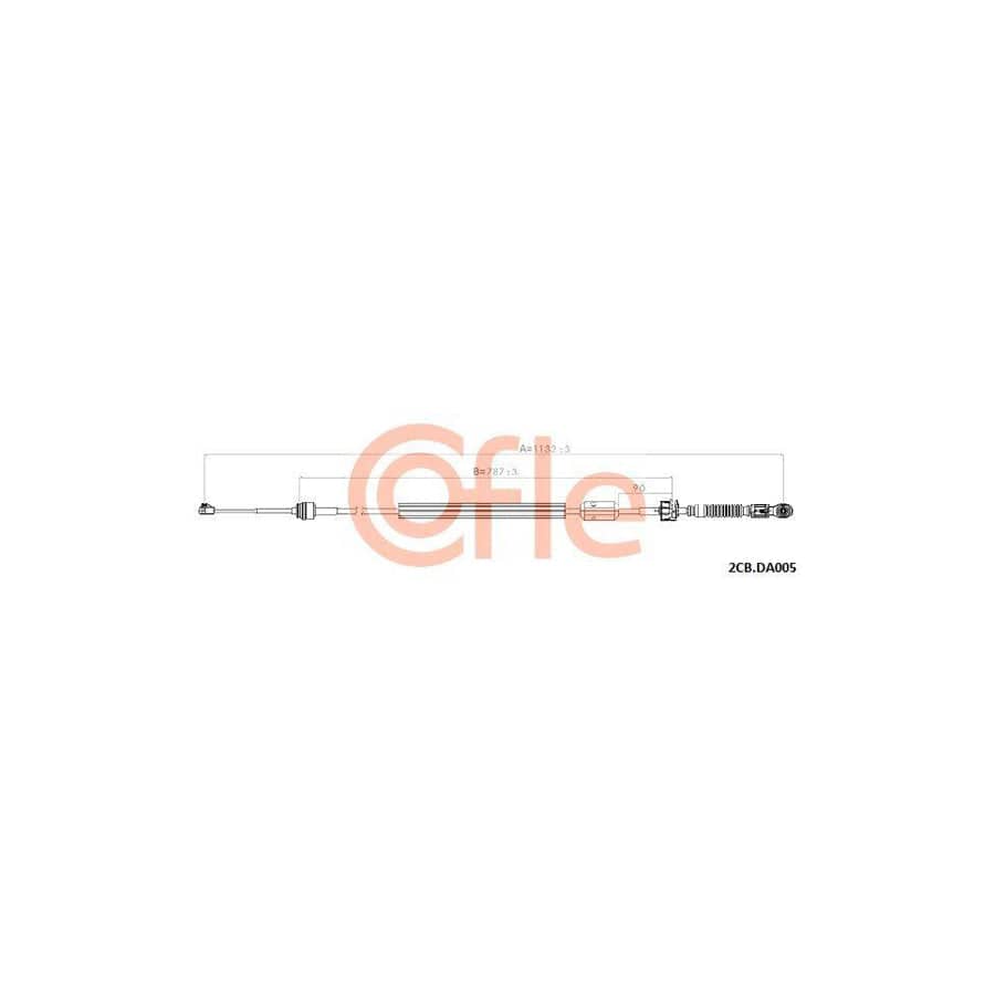 Cofle 92.2Cb.Da005 Cable, Manual Transmission For Dacia Logan I Mcv (Ks)