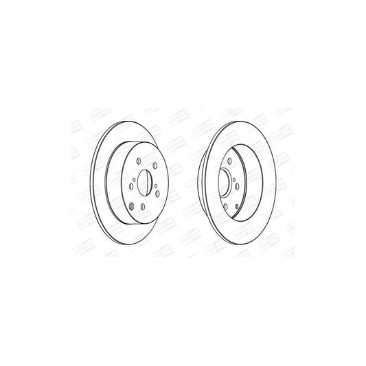 Champion 562415CH Brake Disc For Toyota Corolla