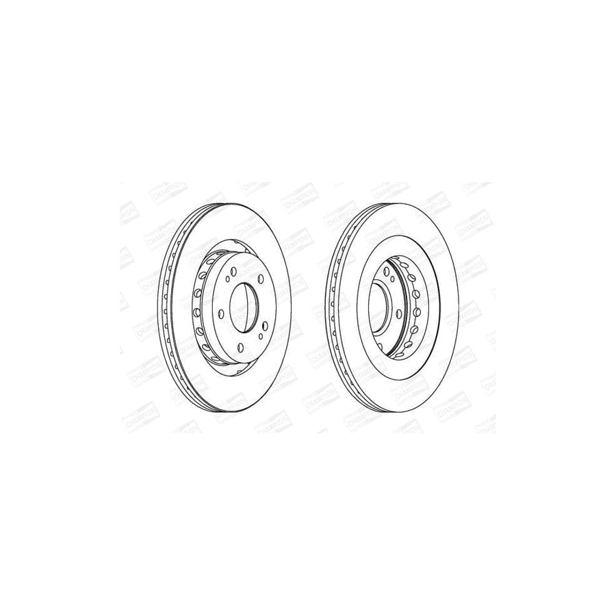 Champion 562528CH Brake Disc