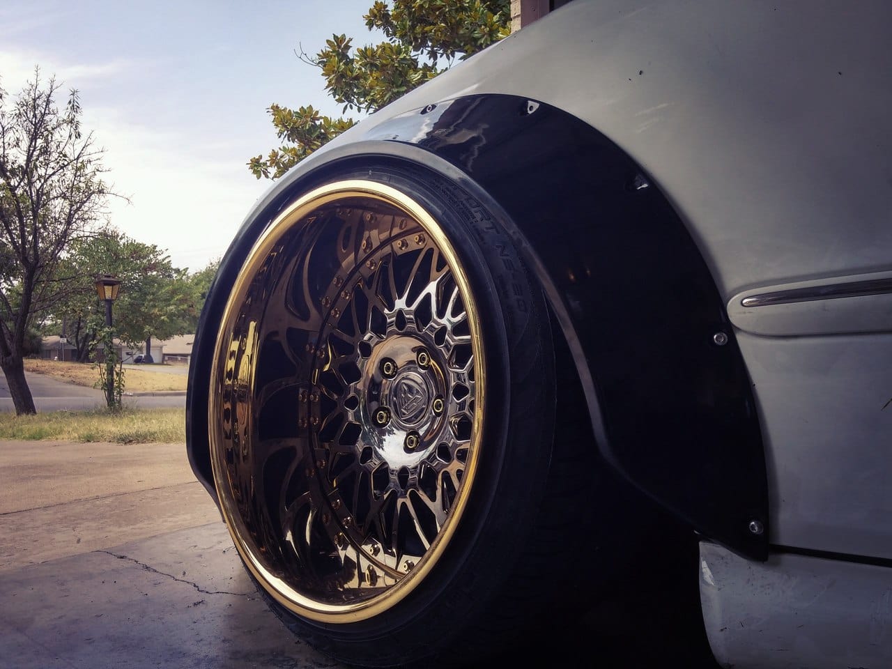 Clinched “New School” 10cm (3.9”) Fender Flares