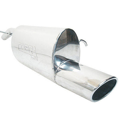 Cobra Exhaust Ford Fiesta (Mk6) Zetec Exhaust Rear Box | ML Performance UK Car Parts