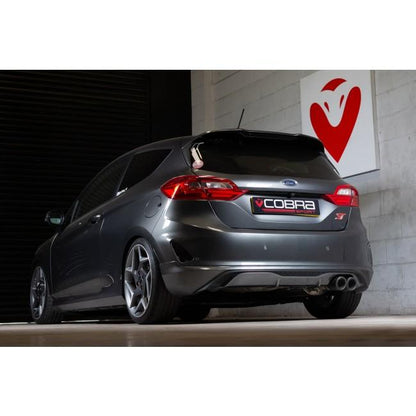 Cobra Exhaust Ford Fiesta (Mk8) (2018-22) ST GPF-Back Valved Performance Exhaust