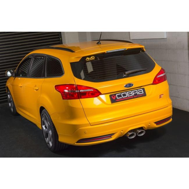 Cobra Exhaust Ford Focus ST TDCi (Mk3) 5 Door Estate (Wagon) 185PS Rear Performance Exhaust