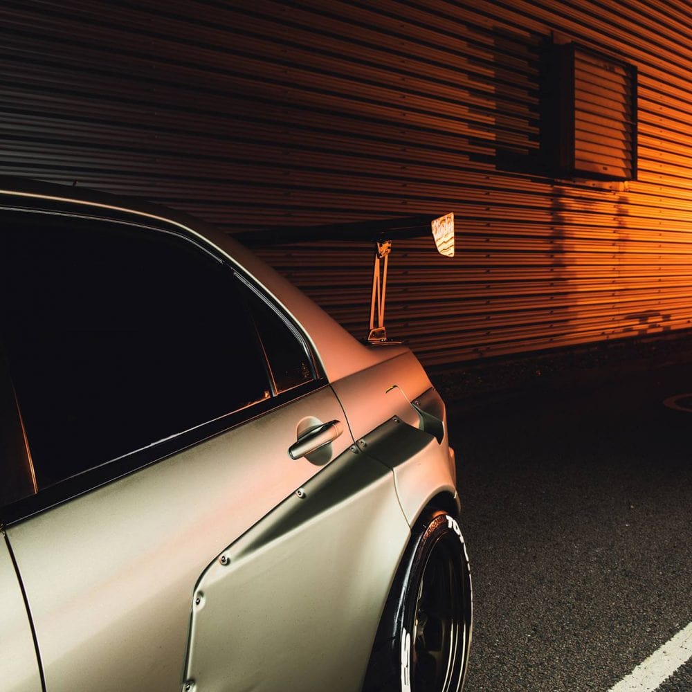 Clinched Mitsubishi Evolution Widebody kit