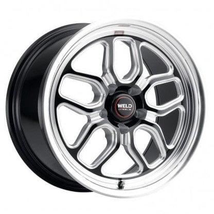 Weld S15270071P30 Laguna Drag S152 Wheel 17x10 5x115 ET30 BS6.7 Gloss Black MIL - DIA