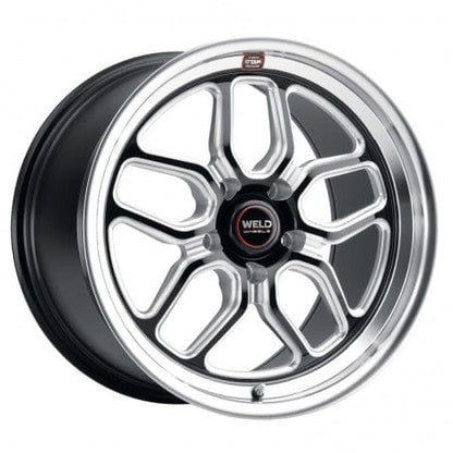 Weld S15280022P45 Laguna Drag S152 Wheel 18x10 5x120 ET45 BS7.25 Gloss Black MIL - DIA