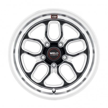 Weld S152B0067P51 Laguna Drag S152 Wheel 15x10 5x114.3 ET50 BS7.5 Gloss Black MIL - DIA
