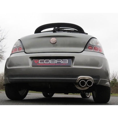 Cobra Exhaust MG ZR 1.4 & 1.8 (105/120/160) Cat Back Performance Exhaust
