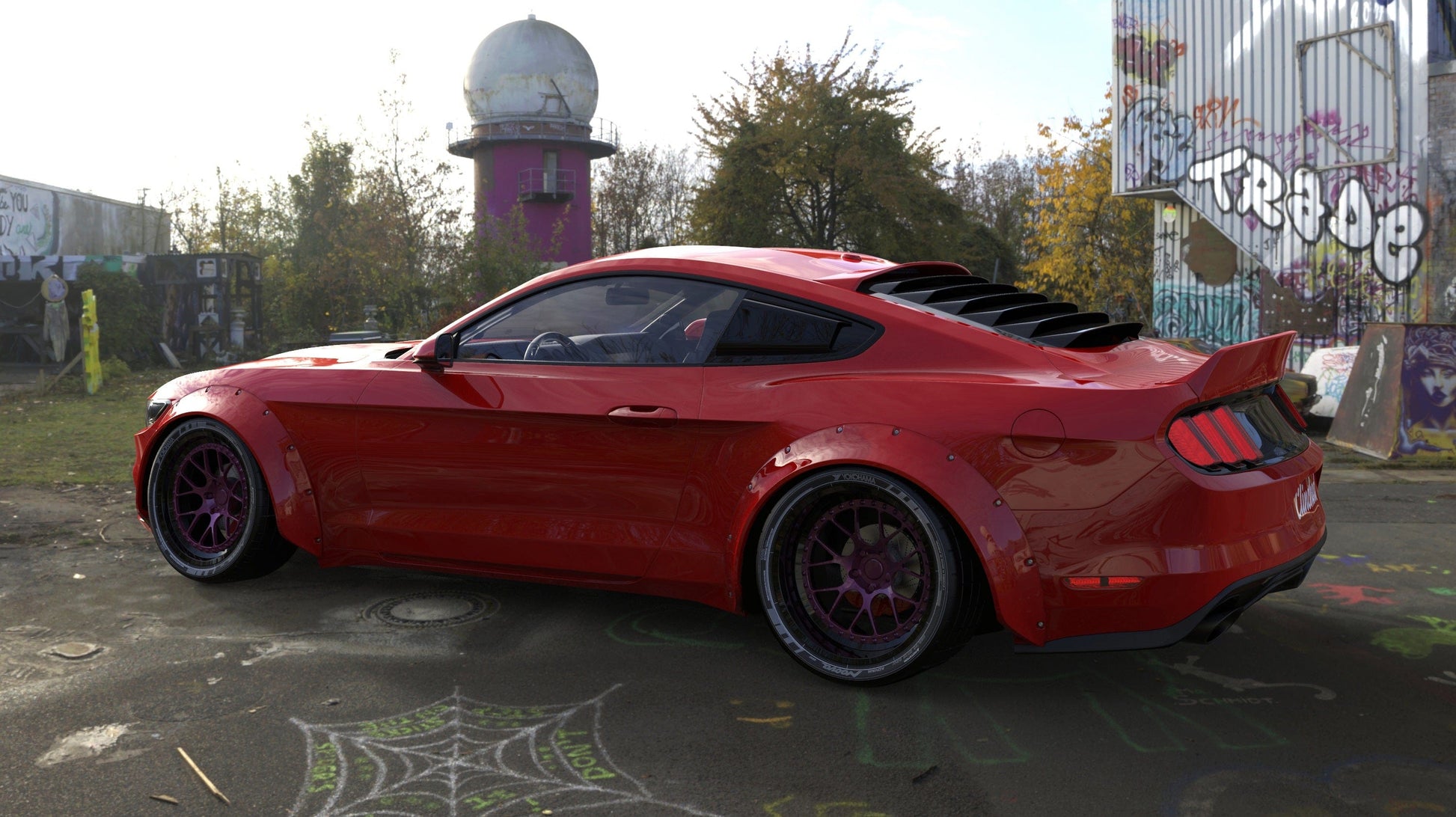 Clinched “New School XL” 10cm/3.9” Fender Flares