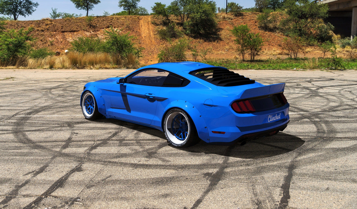 Clinched “New School XL” 10cm/3.9” Fender Flares