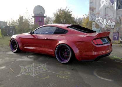 Clinched “New School XL” 10cm/3.9” Fender Flares