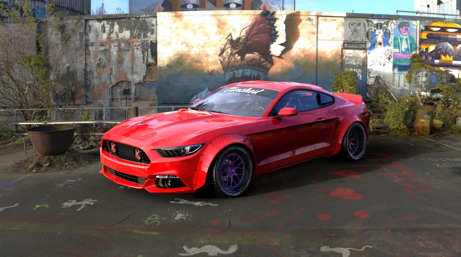 Clinched “New School XL” 10cm/3.9” Fender Flares