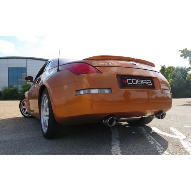 Cobra Exhaust Nissan 350Z Centre and Rear Performance Exhaust