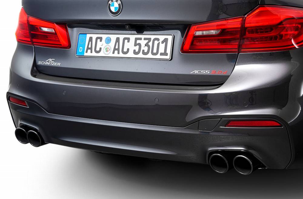 AC Schnitzer BMW G30 G31 Quad Sports Exhaust - M Sport (530i & 540i) - ML Performance UK