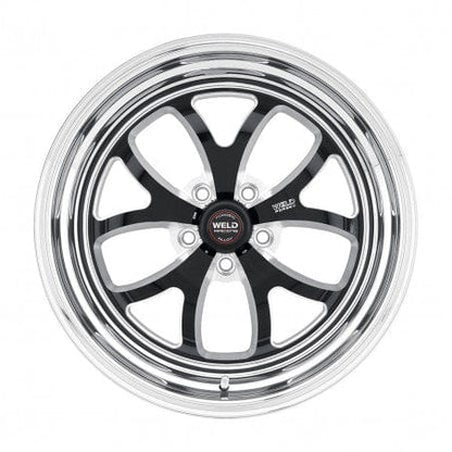 Weld 76MB7080N63A S76 Wheel 17x8 5x120 ET46 BS6.3 Black Center - Polished Shell