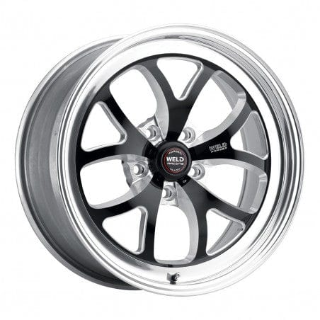 Weld 76HB0105W63A S76 Wheel 20x10.5 5x115 ET14 BS6.3 Black Center - Polished Shell