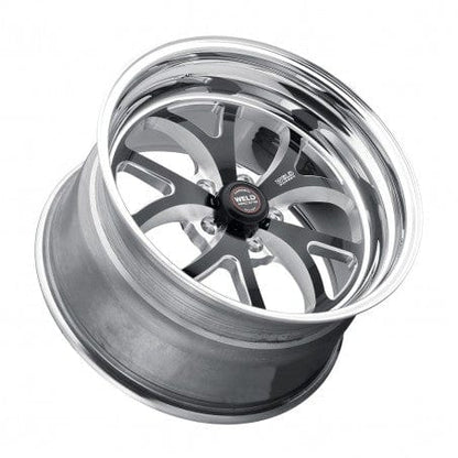 Weld 76MB-510A65A S76 Wheel 15x10 5x4.5 ET25 BS6.5 Black Center - Polished Shell