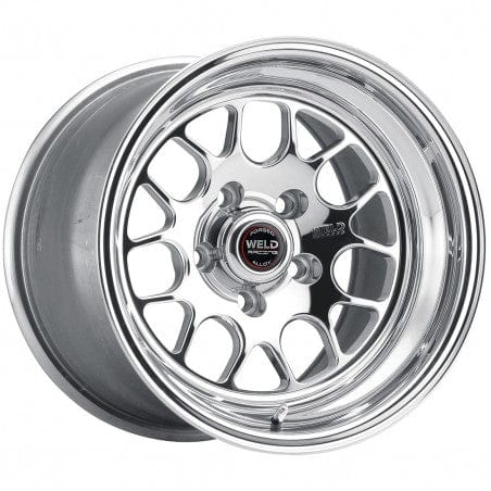 Weld 77MP-510A75A S77 Wheel 15x10 5x4.5 ET51 BS7.5 Polished Center - Polished Shell