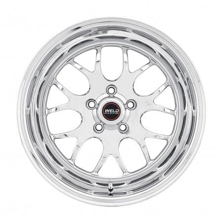 Weld 77HP7105N77A S77 Wheel 17x10.5 5x120 ET50 BS7.7 Polished Center - Polished Shell