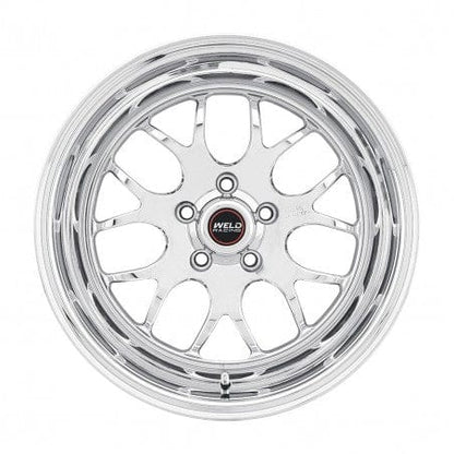 Weld 77LP7070A45A S77 Wheel 17x7 5x4.5 ET13 BS4.5 Polished Center - Polished Shell