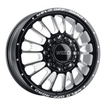 Weld W12108280890 Scorch Dually Front W121 Wheel 20x8.25 8x165.1 ET108 BS8.9 Gloss Black MIL