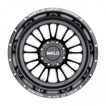 Weld W12108280N56 Scorch Dually Rear W121 Wheel 20x8.25 8x165.1 ET-265 BS-5.67 Gloss Black MIL