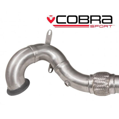 Cobra Exhaust VW Golf GTI (Mk7.5) 2.0 TSI (5G) (2017-20) Sports Cat / De-Cat Front Downpipe Performance Exhaust