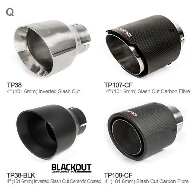 Cobra Exhaust Land Rover Defender 110 V8 P525 (21+) Non-Valved Race GPF/PPF Back Performance Exhaust