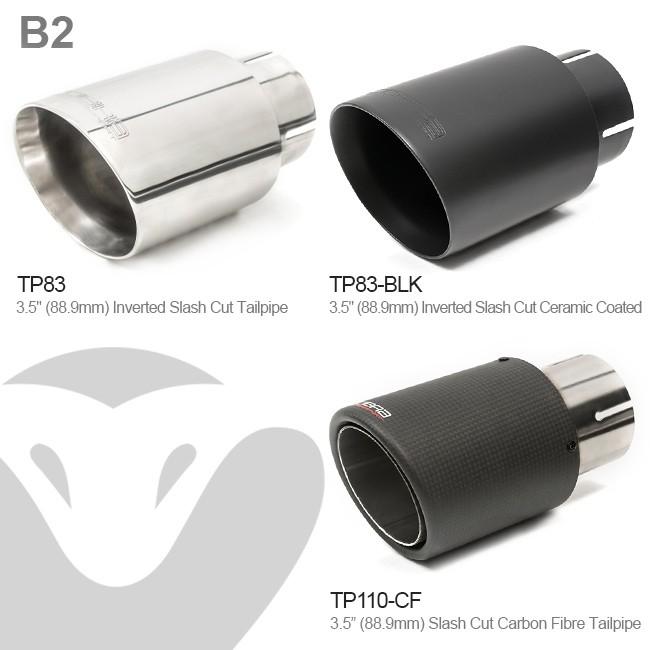 Cobra Exhaust Ford Fiesta (Mk8) (2018-22) ST Cat Back Valved Performance Exhaust