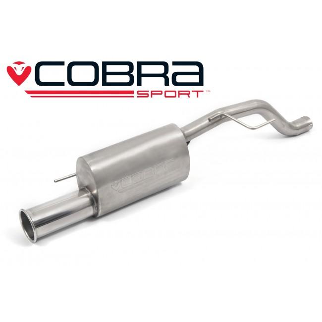 Cobra Exhaust Vauxhall Corsa D 1.2 & 1.4 (07-14) Rear Box Performance Exhaust