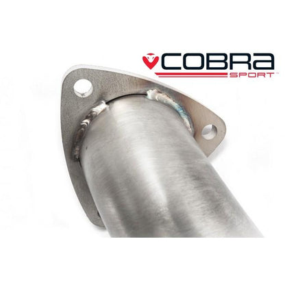 Cobra Exhaust Vauxhall Corsa D VXR (07-09) Secondary Sports Cat / De-Cat Front Pipe Performance Exhaust