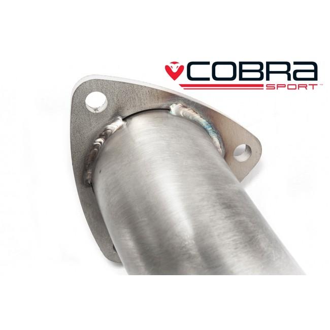 Cobra Exhaust Vauxhall Corsa D 1.6 SRI (07-09) Secondary Sports Cat / De-Cat Front Pipe Performance Exhaust